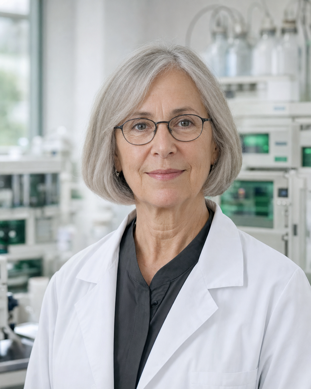 Dr. Elisabeth Vogel, Senior analytical chemist